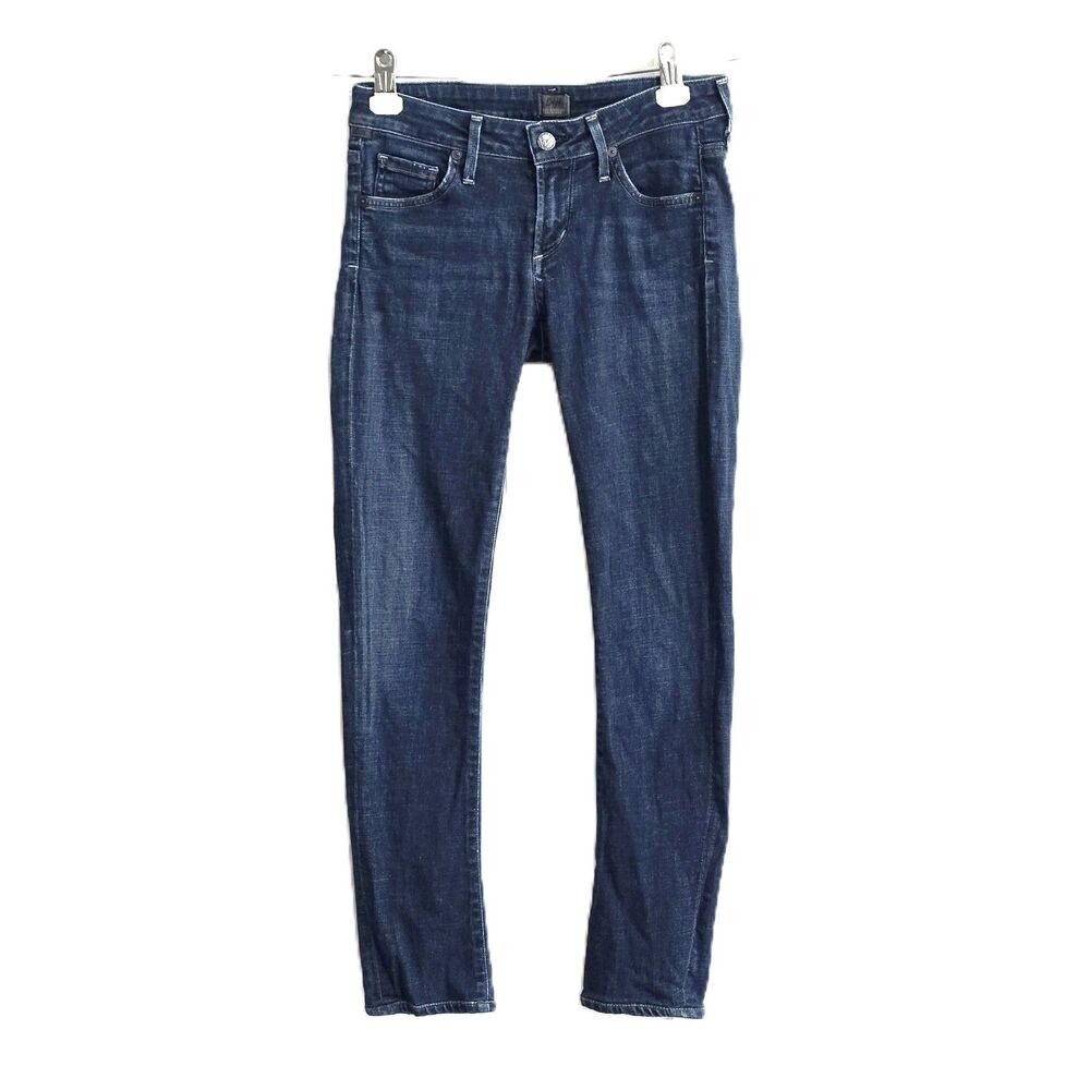 Citizens of Humanity medium blue distressed skinny jeans size 26